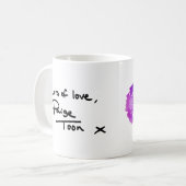 Paigeの漫画ファンのための署名とTooniverse mug コーヒーマグカップ (正面左)