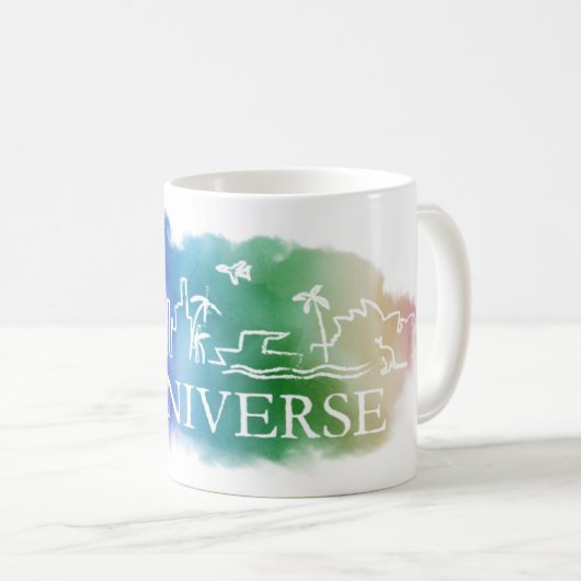 Paige漫画ファンのためのTooniverseロゴマグ コーヒーマグカップ (正面右)