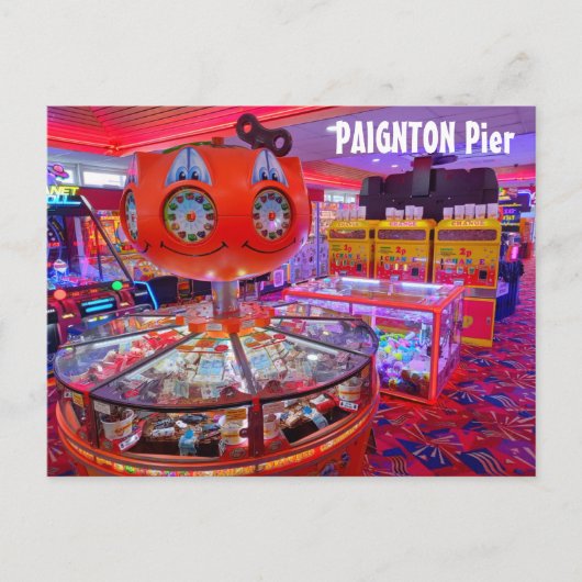 Paignton Pier ポストカード (正面)