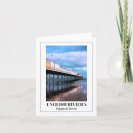 Paignton Pier, English Riviera, Devon カード