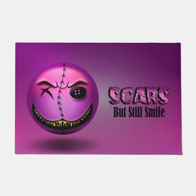 Paillasson Scarmoji ドアマット (正面)