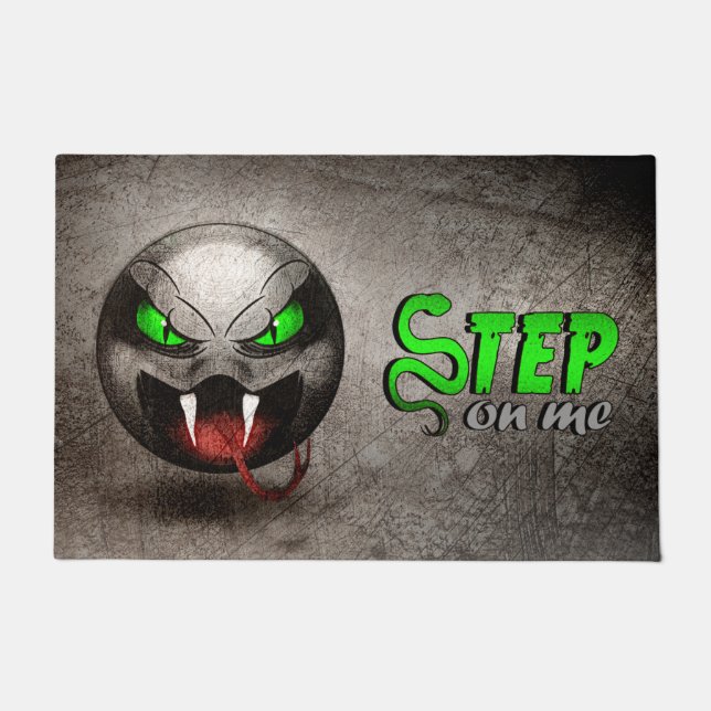 Paillasson Snakemoji Vintage ドアマット (正面)