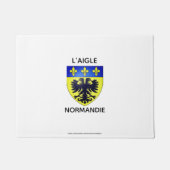 Paillassons avec le blason de L'Aigle - Normandie ドアマット (正面)