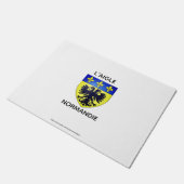 Paillassons avec le blason de L'Aigle - Normandie ドアマット (アングル)