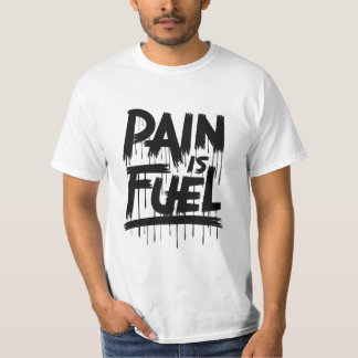 " pain_is_fuel "引用文 tシャツ