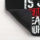 Pain Is Just Weakness Leaving Your Body Motivation マウスパッド (コーナー)