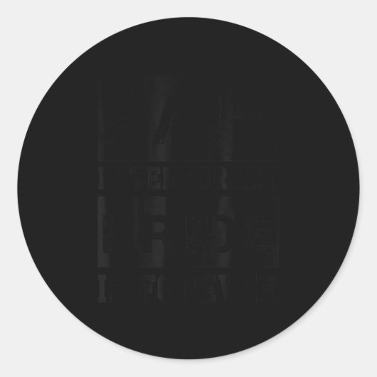 Pain Is Temrary Pride Is Forever Shirts Workout Mo ラウンドシール (正面)