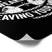 Pain Is Weakness Leaving Your Body Gym Workout Men ポスター (角)