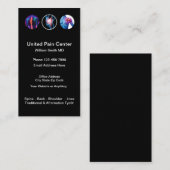 Pain Management Doctorの名刺 名刺 (正面/裏面)