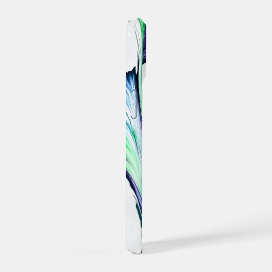 Pain Remover 1 Purple Green Abstract Phone Case iPhone 15ケース (右側面)