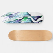 Pain Remover 1 Purple Green Skateboard Deck スケートボード (横)