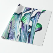 Pain Remover 1 Purple Green Wrapping Paper ラッピングペーパー (アンロールド)