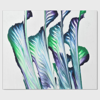 Pain Remover 1 Purple Green Wrapping Paper ラッピングペーパー