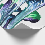 Pain Remover 1 Purple Green Wrapping Paper ラッピングペーパー (角)