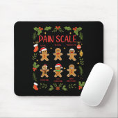Pain Scale Gingerbread Essment Rn Er Nurse Christm マウスパッド (マウス)