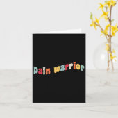 Pain Warrior Crps Awareness Month Crohn's Chronic  カード (黄色い花)