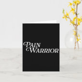Pain Warrior Crps Awareness Month Rsd Chronic Illn カード (黄色い花)