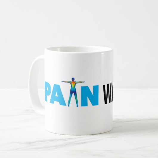 Pain Warriorsムービー コーヒーマグカップ (正面左)