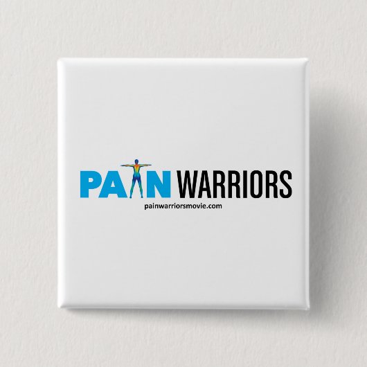 Pain Warriorsムービー 缶バッジ (正面)