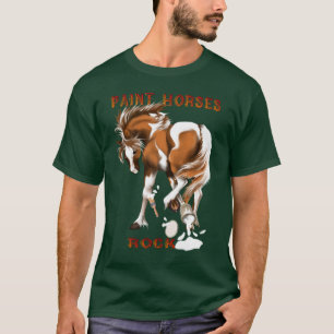 *Paintの馬の石 Tシャツ