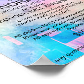 Paint a tile fundraiser PTA PTO ポスター (角)