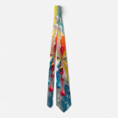Paint Explosion necktie ネクタイ (裏面)