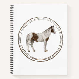 Paint Horse Notebook ノートブック