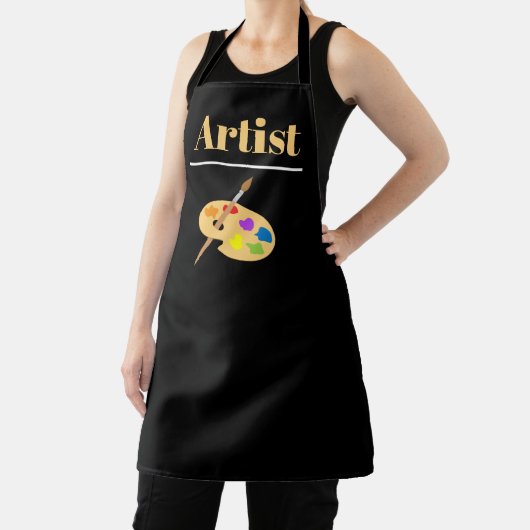 Paint Palette Design, Artist エプロン (インサイチュ)