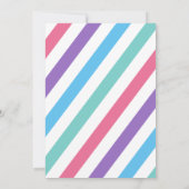 Paint Party Art Birthday Invitation 招待状 (裏面)