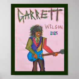 Paint Print Garrett Wilson 2025 Poster ポスター