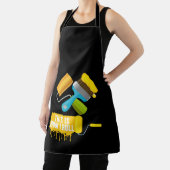 Paint Roller & Brush This is How I Roll エプロン (インサイチュ)