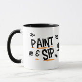 Paint & Sip マグカップ (左)