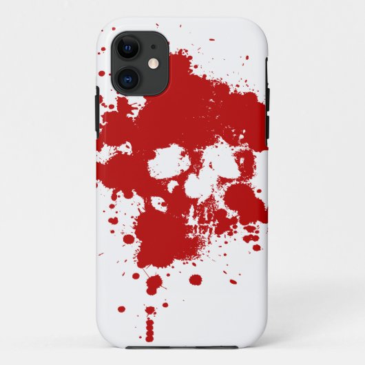 Paint Skull Case-Mate iPhoneケース (裏面)