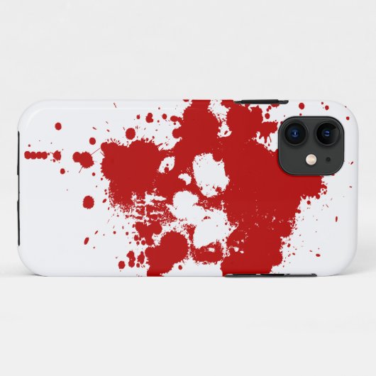Paint Skull Case-Mate iPhoneケース (裏面(横))