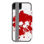 Paint Skull Incipio iPhoneウォレットケース (フォリオ裏面)