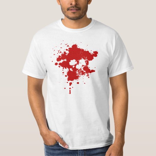 Paint Skull Tシャツ (正面)