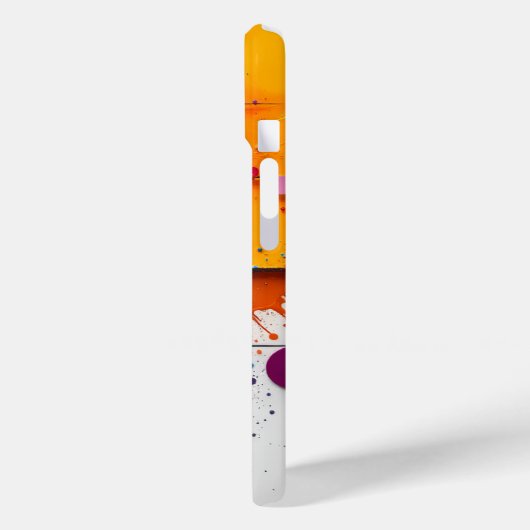 Paint Splatter iPhone case Case-Mate iPhoneケース (裏面 / 左)