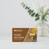 Paint Splatter On Brick Wall 名刺 (スタンド正面)