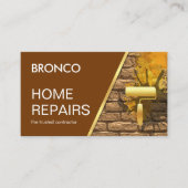 Paint Splatter On Brick Wall 名刺 (正面)