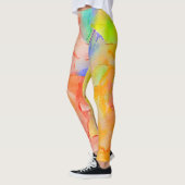 Paint Stain Leggings  レギンス (左)