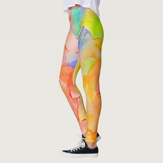 Paint Stain Leggings  レギンス (左)