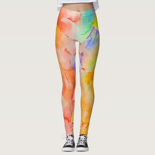 Paint Stain Leggings  レギンス (正面)