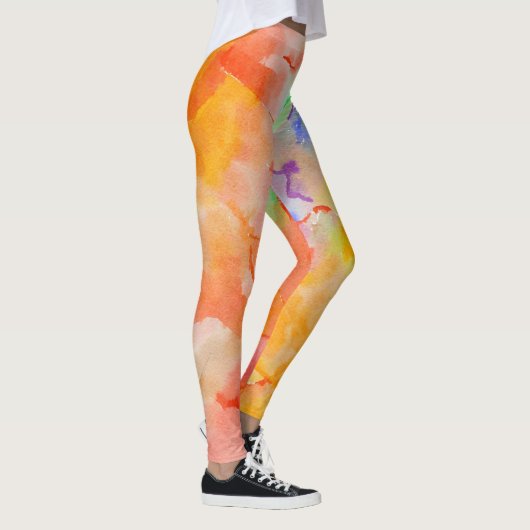 Paint Stain Leggings  レギンス (右)