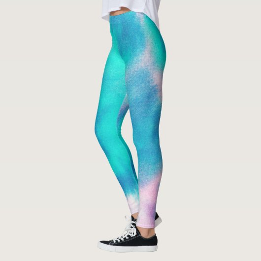 Paint Stain Leggings  レギンス (左)