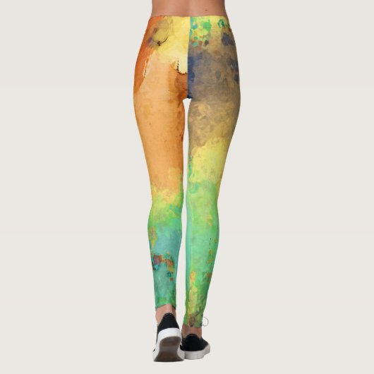 Paint Stain Leggings  レギンス (裏面)