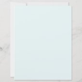 Paint Swirls in Sunset Colors Stationery Paper (裏面)