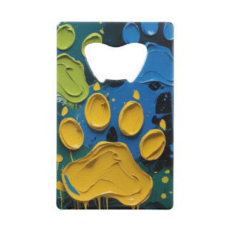Paint with paws クレジットカード栓抜き