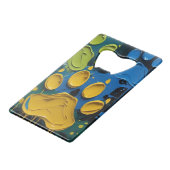 Paint with paws クレジットカード栓抜き (正面アングル)