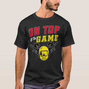 PAINTBALL on truck boy shirt chef (おもしろい男性)おもしろい Tシャツ