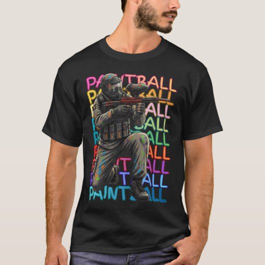 Paintball Player Tシャツ (正面)